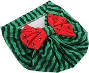 [Baluue] Newborn Turban Beanie Hat with Cute Watermelon Pattern Lightweight Breathable Cap for Boys Charming Spring Autumn Accessory for Stylish Outfits