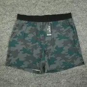 Rhone 7" Mako Tech Short Unlined Mens XXL 2XL Green Wild Forrest Camo Outdoors