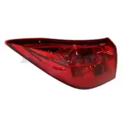 For 2017-2019 Corolla Rear Left Tail Lights Red Plastic 81560-02B10 TO2804131 V (for: Toyota)