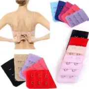 2 hooks 3 positions Ladies Bra Extension Strap Underwear Strapless Pack of 5