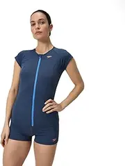 [Speedo] Women's Cap Sleeve Rash Top