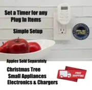 Jasco My Touch Smart SimpleSet Plug-in Timer 26892 Christmas Holiday Lighting