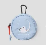 graniph Shimaenaga Circle Pouch Light Blue 2025 Summer Japan Limited Original
