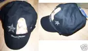 Disney Hannah Montana Miley Cyrus Black Rhinestone Cadet Cap Hat New