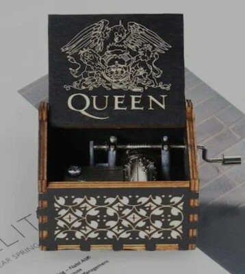 Queen music box Plays Bohemian Rhapsody New In Box