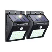 Upgraded Solar Sensor Lights Outdoor 30 LED Wireless Waterproof Security Sola...