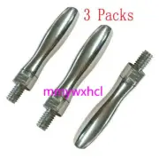 3pc Bridgeport Milling Machine Crank Handle Grip 3/8 Thread CNC Turret Mill Tool