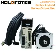 Leadshine 86HSM85-BZ-E1 Servo Motors Kit+H2-758 Hybrid Servo Drivers+10m Cables