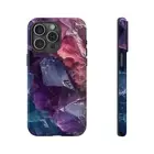 Fluorite Gemstone Geode Crystal - Phone Cover Case for iPhone | Galaxy | Pixel
