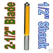 1 pc 1/2" SH 2-1/2" Extra Long Flush Trim Router Bit S