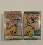 Tiny Tot Pwaise Cassette 4 5 w/ Arky Religious Sing a Longs Toddlers New Sealed