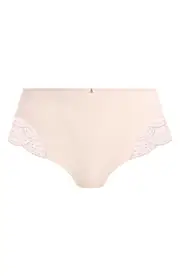 Elomi Priya Full Figure High Waist Briefs in Vanilla at Nordstrom, Size Medium