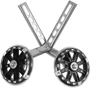 BESPORTBLE Professional Bike Stabilizer Wheel Led Training Wheel for Boys and Girls Balance Bike Auxiliary Easy to Install Safe Sturdy Black