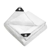 Instahut Tarpaulin Tarp 5x10m Canvas Heavy Duty Camping Poly Tarps Cover