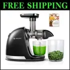 Premium Cold Press Juicer with Reverse Function & High Yield for Healthy Juicing
