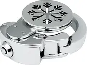 Male Abstinence Chastity Lock for Men Penis Erection Control Metal Stainless Steel Penis Bondage Chastity Device Cock Cage with Adjustable Cock Rings & Invisible Lock