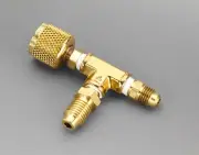 Yellow Jacket 36019 3/8″ Vacuum Pump Adapter w/ 1/4″ Flare & 1/2″ Acme Male