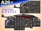 A26A COUNTER INVADER COCKPIT instrument panel CDkit