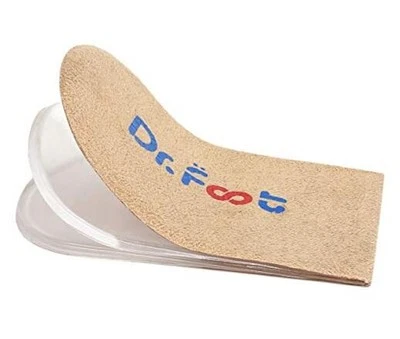 Adjustable Orthopedic Heel Lift Inserts, Height Increase Insole for Leg