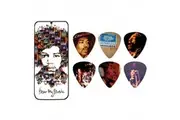 Jim Dunlop Jimmy Hendrix Signature Hear My Music Pick Tin 6 Pack JSA25