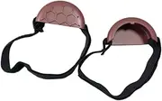 Frediuo Children's Shoe Covers, Practical Toe Covers for High Heels Boots Leather Shoes, Pink