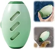 Reusable Lint Rollers for Pet Hair, Reusable Lint Roller Ball, Mini Travel Size Lint Roller for Clothes, Small Portable Lint Ball Remover for Clothes and Pet Hair, Extra Sticky & Washable Gel (Green)