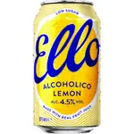 Ello Vodka Alcoholico Lemon 4.5% Can 375mL