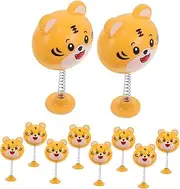 GANAZONO Pcs Unique Cartoon Tiger Helmet Bobblehead Decor for Scooter Motorcycle Car Interior