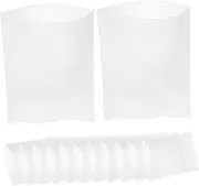 TEHAUX 100PCS Foam Packing Bags for Fragile Items Foam Pouches for Transporting Glassware Cups Plates Reusable Protection Against Debris and Damage