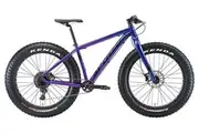 Apollo Stout 20 Fat Bike Gloss Navy Blue Purple - Large