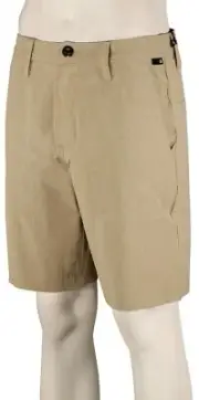 Volcom Frickin Cross Shred Static 20" Hybrid Shorts - Dark Khaki - New