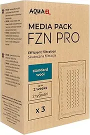 Aquael FZN Pro Filter Media - Standard Wool - 3 Pack