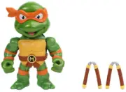 Jada Toys - 4 Metals Teenage Mutant Ninja Turtles - Michelangelo Figure with Acc