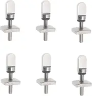 6pcs Fin Screw for Paddle Board Stainless Steel Surfboard Fin Screws Paddleboard Fin Screw Replacement for Surfboard Surf Longboard Paddleboard and SUP