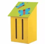 Home Depot Kid's Workshop Kit Butterfly House with pin, certificate