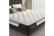 Royal Sleep King Single Bed Mattress Memory Foam Bonnell Spring Medium Firm 24cm