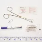 Septum 14g Piercing Hoops Nipple Navel Lip Nose Captive Jewelry Kit