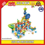 VTech Marble Rush Adventure Set Construction 10 Marbles & 128 Building Pieces -