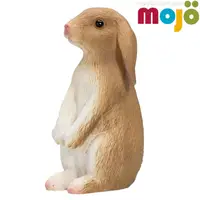 在飛比找PChome24h購物優惠-Mojo fun動物模型-小兔子(坐姿)