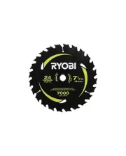 RYOBI CIRCULAR SAW BLADE 7-1/4 In. X 24T CARBIDE THIN KERF (1-BLADE)