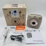 Fujifilm Instax Square SQ20 Beige Used Rare Color Opened New Japan SF