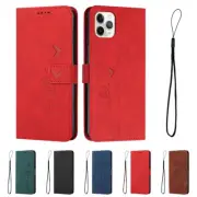 For Apple iPhone 16 Pro Max 16E 15 14 13 12 Flip Leather Wallet Phone Case