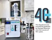 AquaCure AC50 120V Molecular Hydrogen Generator 833 mL/m Browns Gas