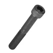 2pcs Socket Head Cap Screws - [M16-2x80mm] Alloy Steel Hex Screw, Black