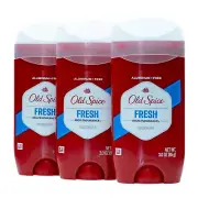 Old Spice High Endurance Fresh Deodorant Stick 85g x 3 Pack Deodorants