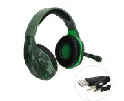 Led Luminous Gaming Headphone With Microphone Computer Over Ear Wired Headset For Ps4