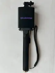 Monster Handheld Wired or Remote Bluetooth Selfie Stick for Smart iPhone Samsung