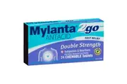 Mylanta 2go Double Strength Chewable Antacid 24 Tablets