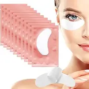 Dolemay Under Eye Pads,50 Pairs Set Eyelash Extension Gel Patches,Lash Extension Lint Free Under Hydrogel Eye Mask Pads Beauty Tool,Eye Patches Skincare,Under Eye Patches,Eye Pads Lash Extensions