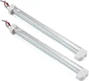 2pcs High Brightness LED Strip Lights for Rv Interior Durable Car Accessory Lighting for Trucks Campers and Work Vehicles Easy Installation Reading Bar Lights